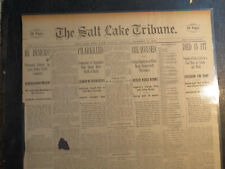 Mormon Religion Newspaper 1899 POLYGAMIST ROBERTS ON TAYLOR COMMITTEE  picture