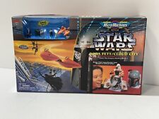 Star Wars Micro Machines BOBA FETT CLOUD CITY Transforming Action Set 1996 NEW picture