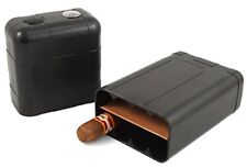 Perfecto XLT 8 Cigar Travel Humidor Case W/ Hygrometer Humidifier Cedar Insert picture
