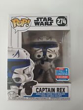Funko Pop 2674 Star Wars Captain Rex Clone Wars NYCC 2018 Excl W Pop Armor picture