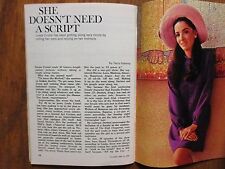 1968 TV  Guide  (LINDA  CRISTAL/MARK  SLADE/THE HIGH  CHAPARRAL/GLENN  CAMPBELL) picture