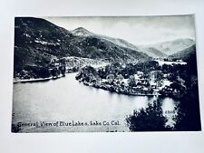 Vintage Postcard General View of Blue Lakes Lake County California CA #108 picture