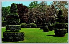 Kennett Square Pennsylvania Longwood Gardens Chrome Cancel WOB Postcard picture