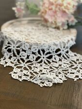 Vintage Hand Tatted White Doily picture