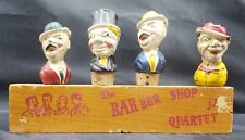 Vintage Marx Brothers The BARber Shop Quartet Bar Set Tools Corkscrew & Opener picture