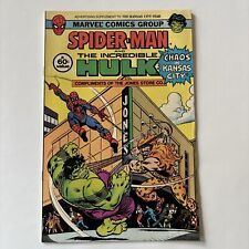 Super-Man and the Incredible Hulk 'Chaos in Kansas City' Marvel Comics 1982 VG+ picture