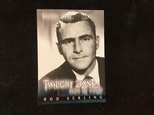 TWILIGHT ZONE ROD SERLING HALL OF FAME H1 #584/777 CARD picture