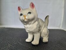 Vintage Cat Figurine Danbury Mint Cats of Character grey striped kitty picture