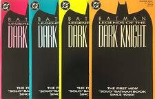 Batman Legends of the Dark Knight #1 Complete Set of 4 Color Variants 1989 VF/NM picture