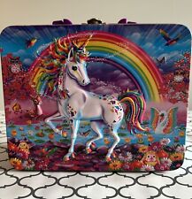 Lisa Frank Unicorn Tin with 100 Piece Puzzle picture