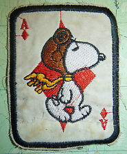 USAF - SNOOPY PATCH - 354th TFW Pilot - Ace of Diamonds - Vietnam War - M.494 picture