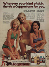 1976 Coppertone: Whatever Your Kind of Skin Vintage Print Ad picture