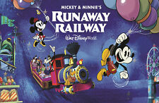 Runaway Railway Up in the Air Lobby Attraction Poster Print 11x17 Mickey Minnie picture