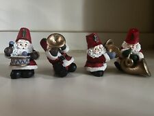 Vintage Mini  Christmas Figurines  Lot of 4 picture