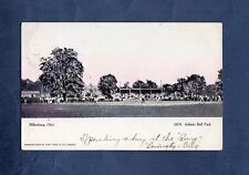 Circa 1905 MILLERSBURG, OHIO ATHLETIC BALL PARK Curt Teich & Co. Postcard picture