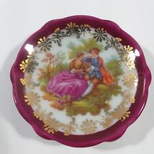 Vintage Limoges France Miniature Porcelain Plate picture