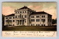 Evanston IL-Illinois, Orrington Lunt Library, University Vintage c1907 Postcard picture