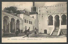 Ca 1908 PPC* TANGIERS LA CASBAH TRIBUNAL AT PRISON MINT picture