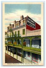 c1940's Antoine's Restaurant 713 St. Louis Street New Orleans LA Postcard picture
