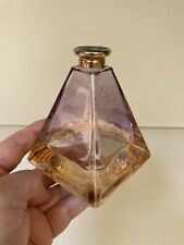 Vintage Royal Limited Crystal Illustration Light Purple Perfume Bottle Italy 4” picture