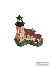White River Michigan Spoontiques Light House Resin Figure 9106 picture