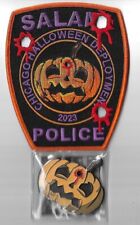 Salami Police Dept Salem Massachusetts  Halloween 2023 Patch & Coin Combo picture