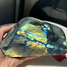 2.92LB Lagre Top Labradorite Crystal Stone Natural Mineral Specimen Healing M36 picture
