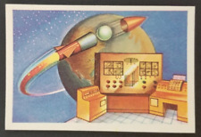 Vintage 1958 Satellite into Orbit Parkhurst Zip Gum Card #2 (NM) picture