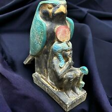 RARE ANCIENT EGYPTIAN ANTIQUE Statue King Ramses II as Child With Horus Egypt BC picture