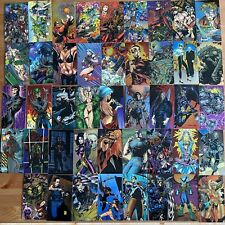 WILD C.A.T.S. Wildstorm 1994 OVERSIZED CHROMIUM Chase Card Set Of 44 Vintage 90s picture