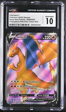 Pokemon Card Glurak V SWSH050 DE Promo Graded CGC GEM Mint 10 picture