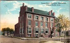 Council Bluffs IA-Iowa, Young Men's Christian Association, Vintage Postcard picture