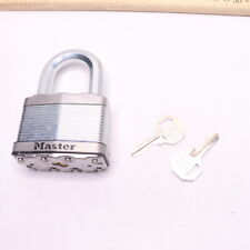 Master Lock Heavy Duty Laminated Padlock with 2 Keys M15XDLF picture