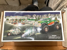 2007 Hess Christmas Toy Truck Monster w/ Motorcycles, Boxed, BRAND NEW picture
