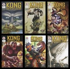 Kong King of Skull Island Comic Set 0-1-2-3-4-5 Lot Markosia DeVito King Kong picture