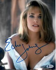 Echo Johnson Beckett BGS Certified Autograph Signed Photo with COA Card picture