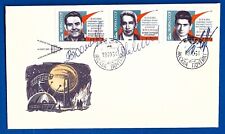1964 Voskhod 1 Komarov, Feoktistov, Yegorov Signed Cover picture