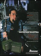 Fear Factory Dino Cazares 1999 Ibanez Tone Blaster Series Guitar Amp ad print picture