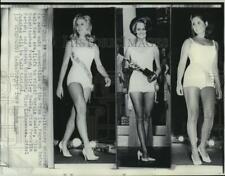1969 Press Photo Preliminary winners swim suit competition Miss Louisiana picture