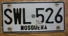 SINGLE Mosquera, Cundinamarca, COLOMBIA, SOUTH AMERICA LICENSE PLATE - SWL 526 picture