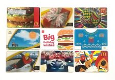 2005-2020 McDonalds Collectible Arch Cards. Set of 9. Mint. Worldwide shipping. picture