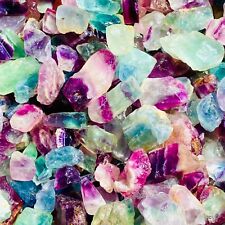 UV Active Rainbow Fluorite Raw Rough Natural Mineral Gemstone Random Pull picture