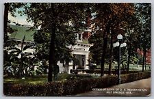Hot Springs Arkansas Office Of Supt Of United States Reservation DB Postcard picture