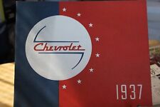 1937 Chevrolet  Dealer Color Brochure picture