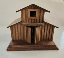 VTG Chinese Craftsman Music Box Old McDonald Had A Farm Animate Wood Horse VIDEO picture