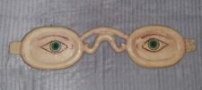 OPTOMETRIST / Optometry TRADE Wood LARGE  DISPLAY SIGN  EYE CARE - VTG picture