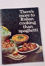 Vintage Ragu Spaghetti Sauce Cookbook 1970s/80s More to Italian Cooking  picture