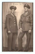 a6   Photo 1940's WWII Alaska Naval Airbase in Uniform 155a picture
