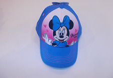 Disney Junior Minnie Mouse TODDLER Blue And Pink Adjustable Baseball Hat picture