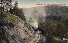 Postcard Railroad The Berskshire Hills Between Chester + Huntington MA picture